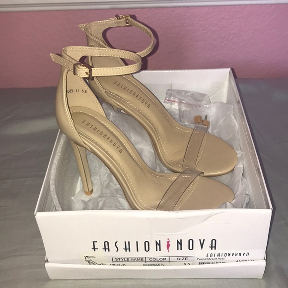 Fashion Nova Shoes - Brand new nude high heels 😍